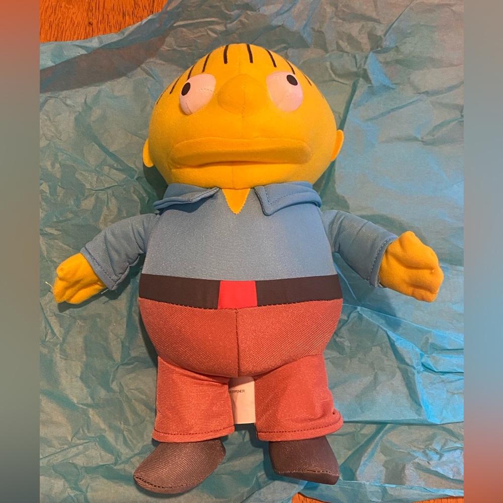 Authentic Ralph stuffy doll from Universal Studios Hollywood The Simpsons